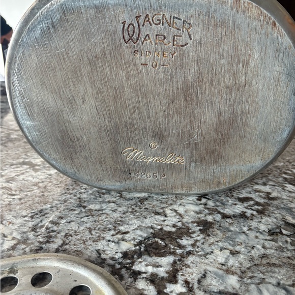 Vintage Wagner Ware Sidney O Magnalite 4265P Large Roaster Dutch w/Lid 12.5”x9.5 - Picture 5 of 5